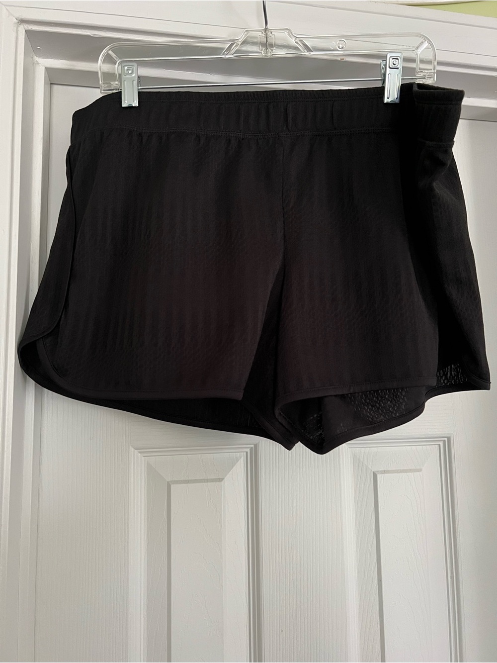 Athletic Works Black Women's Running Shorts